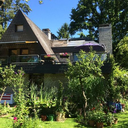 Idyllische Stadtrandwohnung ミュンスター エクステリア 写真