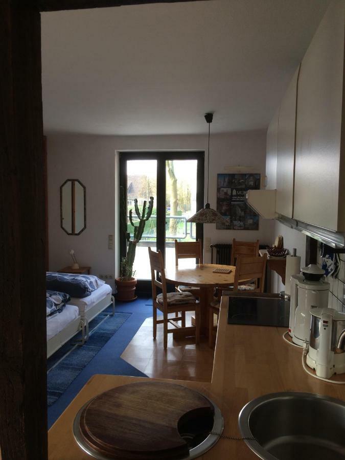 Idyllische Stadtrandwohnung ミュンスター エクステリア 写真