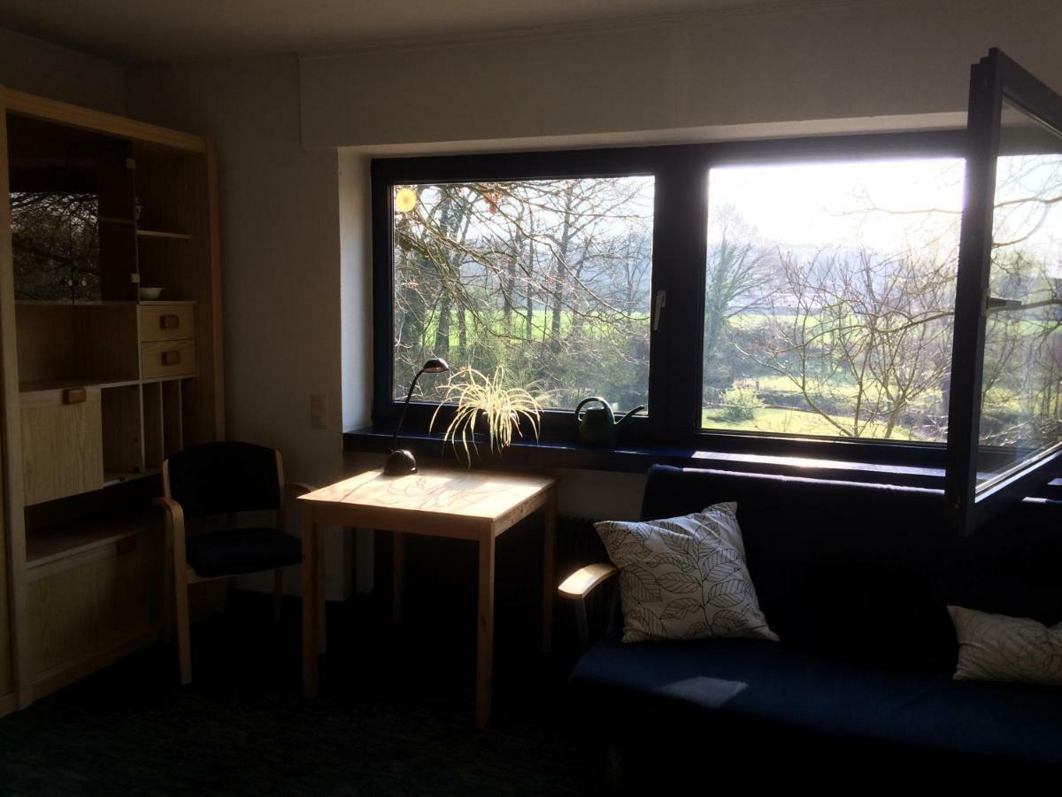 Idyllische Stadtrandwohnung ミュンスター エクステリア 写真